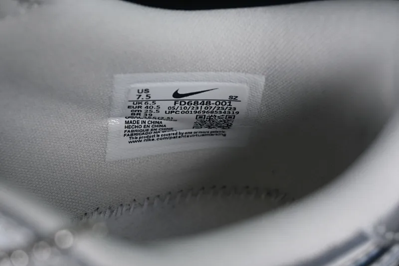 All categories Air Jordan Jordan series basketball shoes Air Jordan 1 Low G version pure original Air Jordan 1 Low Golf AJ1 Joe 1 new golf version liquid silver FD6848-001